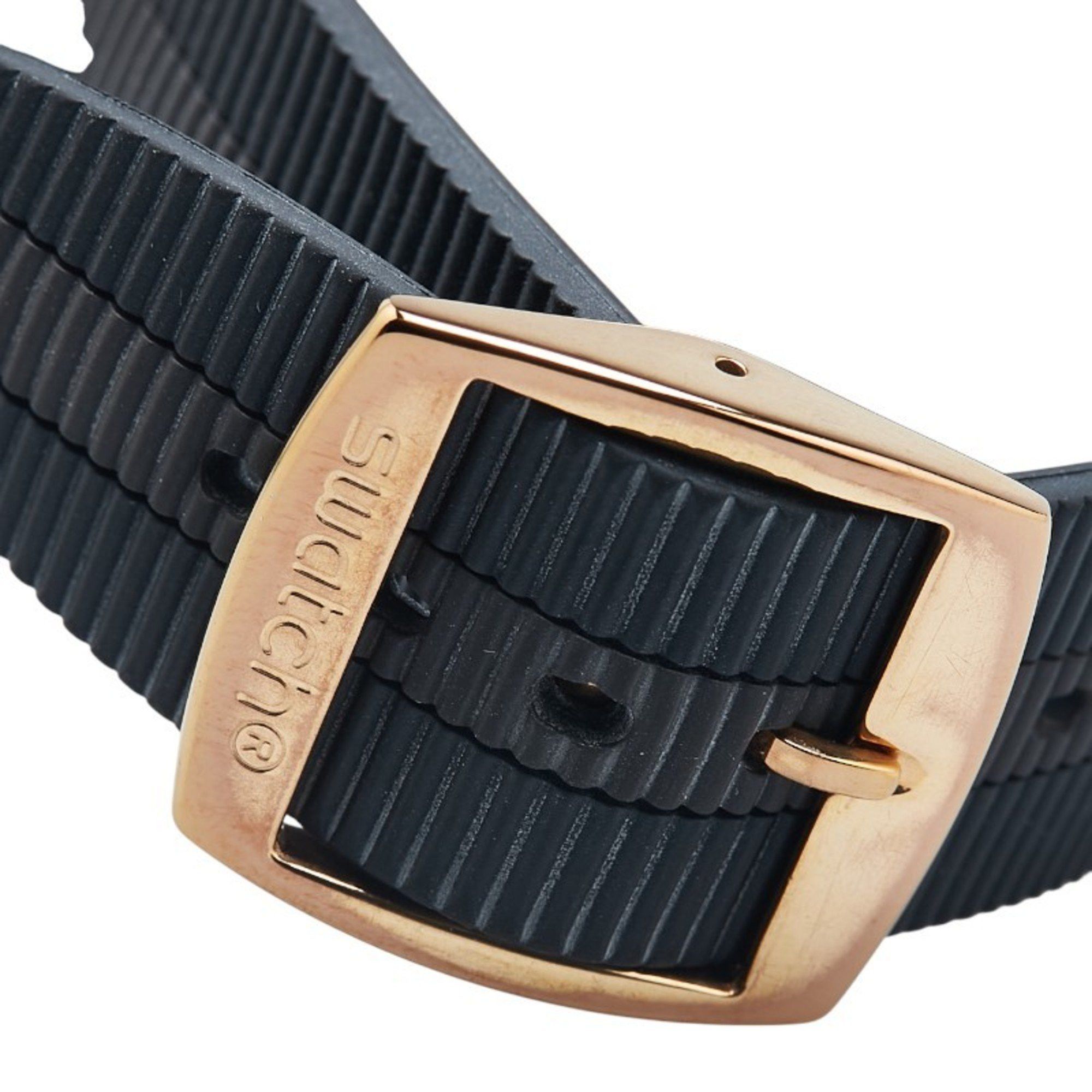 Swatch Swatch BIENNE BY NIGHT Watch SS07G102 Quartz Black Dial Stainless Steel Rubber Men's Size ONE SIZE - 7 Thumbnail