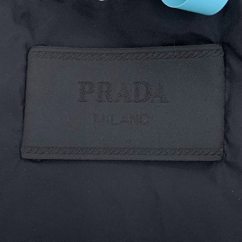 Prada Prada Black Stand Collar Zip Jacket Size US S / EU 44-46 / 1 - 5 Thumbnail