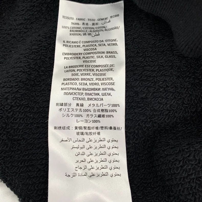 Gucci Gucci Black Sequin Long Sleeve Sweatshirt Size US M / EU 48-50 / 2 - 8 Thumbnail