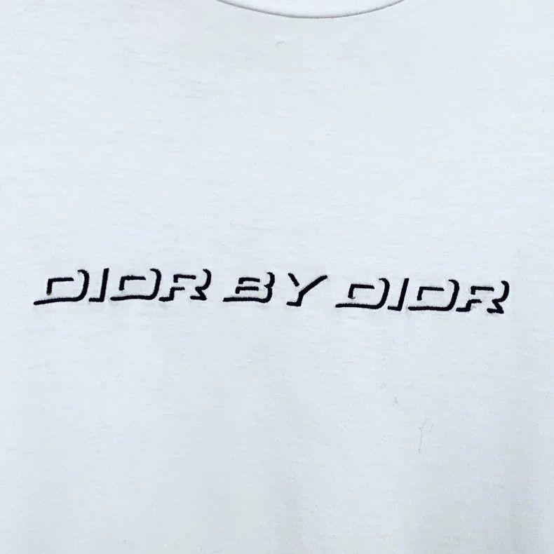 Dior Dior Logo Embroidered Cotton T-Shirt Size US XL / EU 56 / 4 - 4 Thumbnail