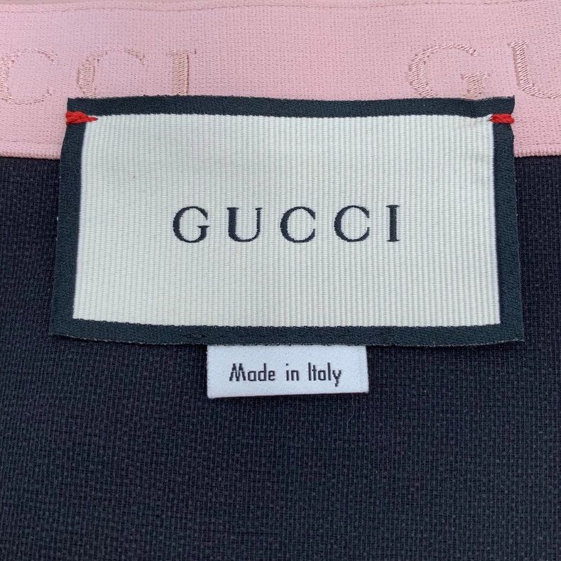 Gucci Black Logo Embroidered Casual Midi Skirt Size US 26 / EU 42 - 5 Thumbnail