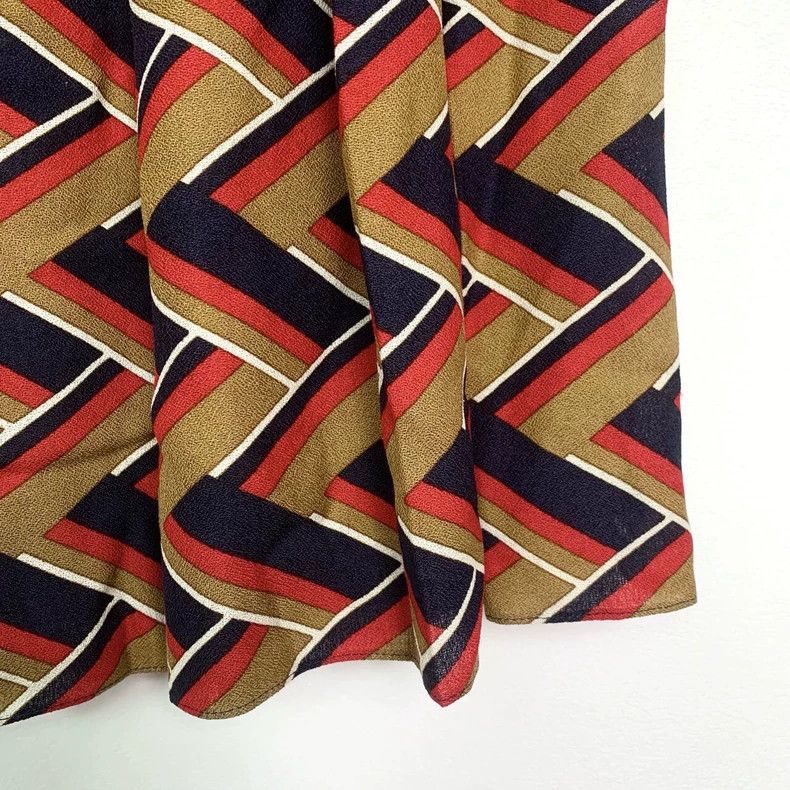 Gucci Gucci Printed Pleated Skirt in Multicolor Size US 38 / EU 54 - 4 Thumbnail