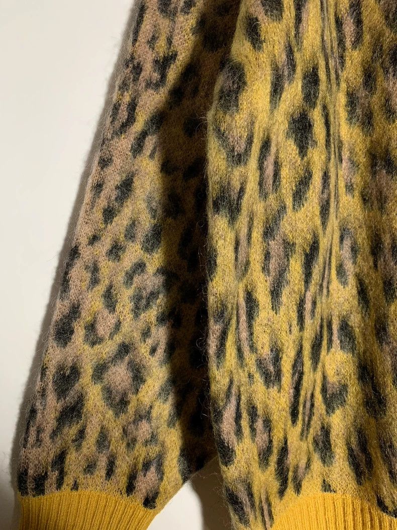 Wacko Maria WACKO MARIA Mohair Animal Print Sweater Size US XL / EU 56 / 4 - 5 Thumbnail