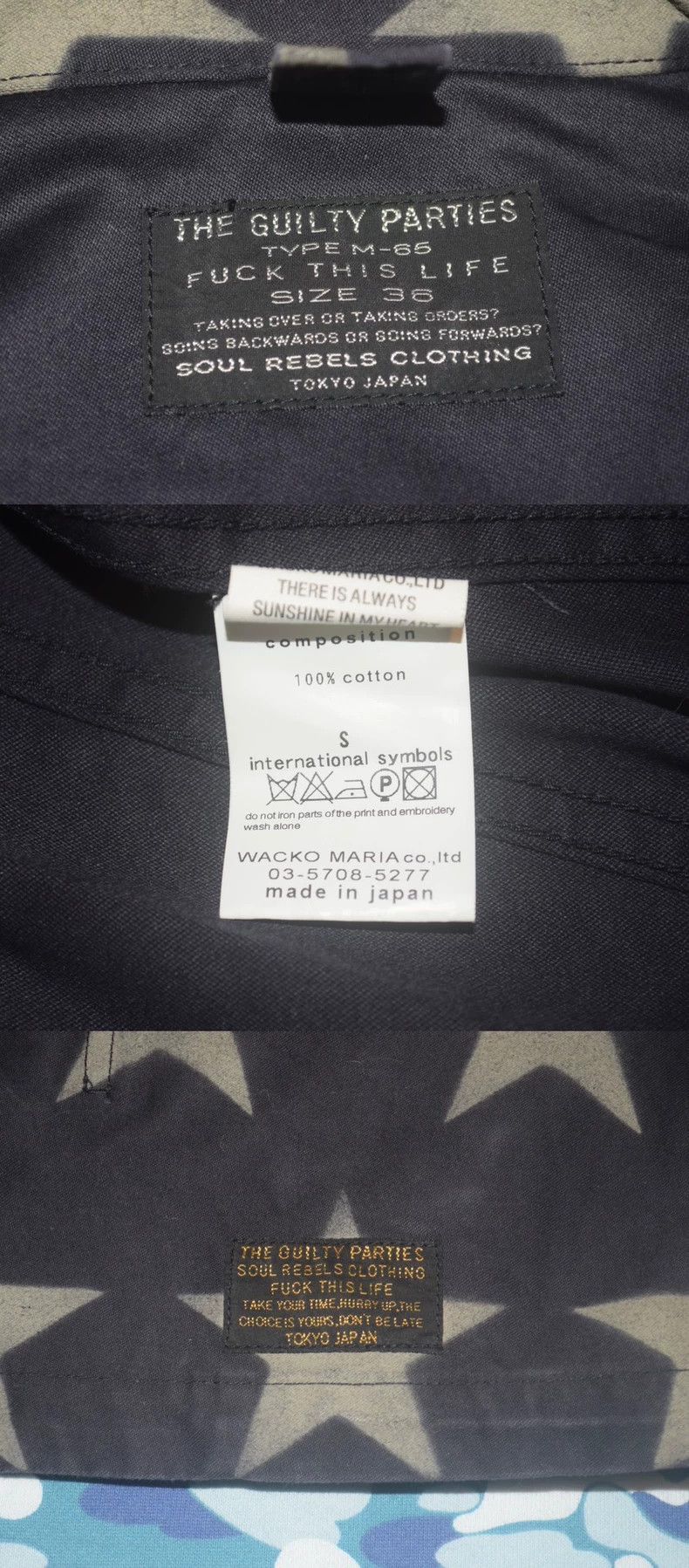 Wacko Maria WACKO MARIA Star Printed M-65 Jacket Size US S / EU 44-46 / 1 - 8 Thumbnail