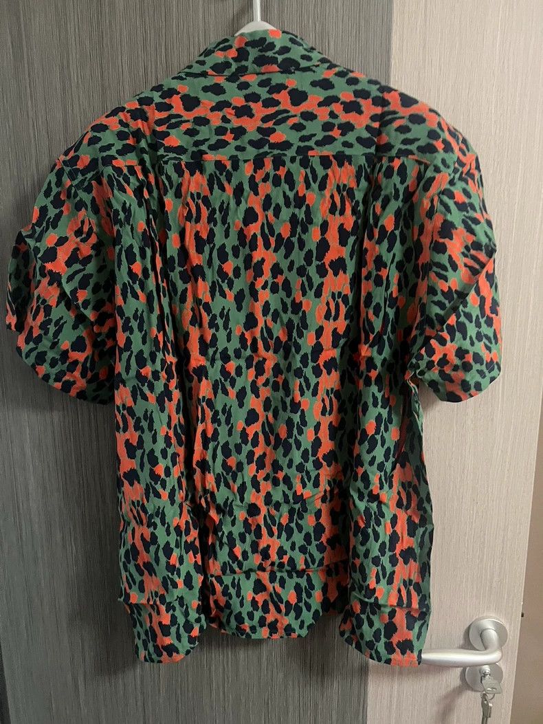 Wacko Maria Wacko Maria Aloha Shirt Green Leopard Print Size US L / EU 52-54 / 3 - 2 Thumbnail