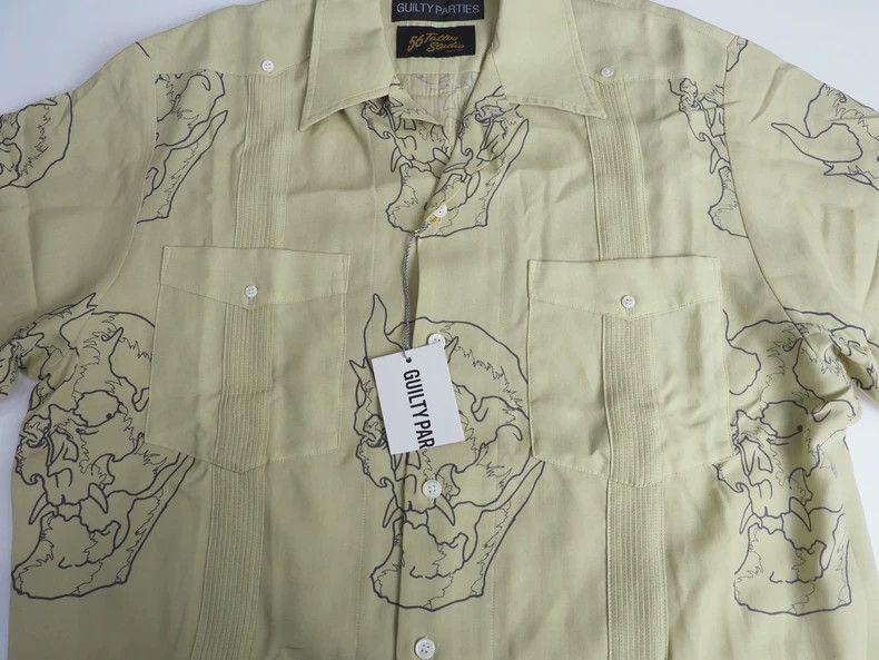 Wacko Maria Wacko Maria Olive Green Cuba Shirt Size US M / EU 48-50 / 2 - 4 Thumbnail