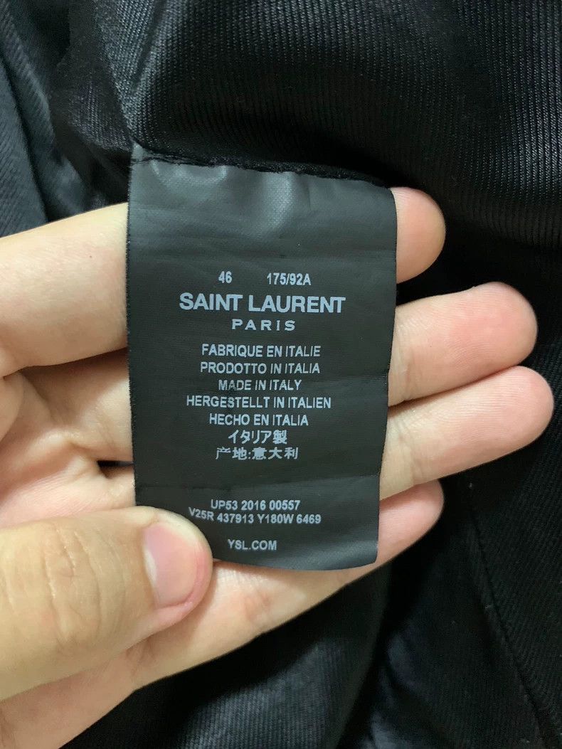 Saint Laurent Paris Saint Laurent Red Knit Baseball Jacket Size US M / EU 48-50 / 2 - 4 Thumbnail