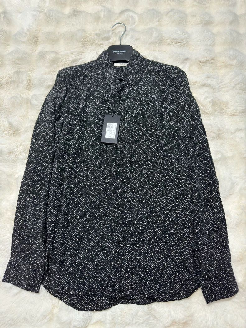 Saint Laurent Paris Saint Laurent Silk Shirt with Tags Size US M / EU 48-50 / 2 - 2 Thumbnail