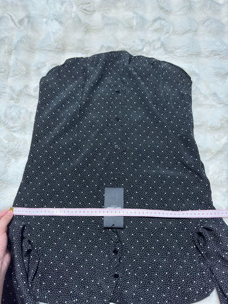Saint Laurent Paris Saint Laurent Silk Shirt with Tags Size US M / EU 48-50 / 2 - 9 Thumbnail