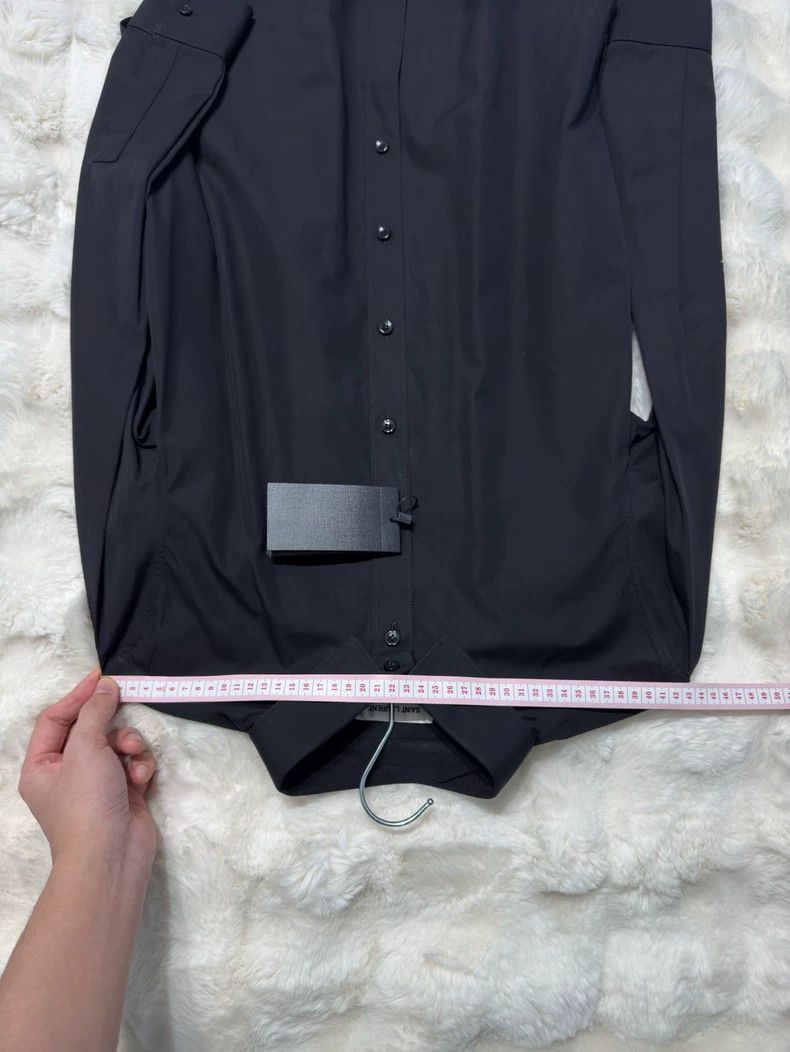 Saint Laurent Paris Saint Laurent Black Long Sleeve Shirt Size US M / EU 48-50 / 2 - 5 Thumbnail