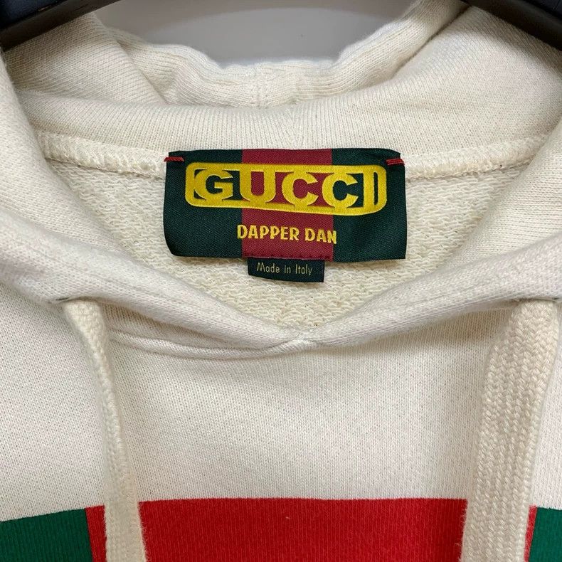 Gucci Gucci Dapper Dan Logo Hooded Sweatshirt Size US M / EU 48-50 / 2 - 3 Thumbnail