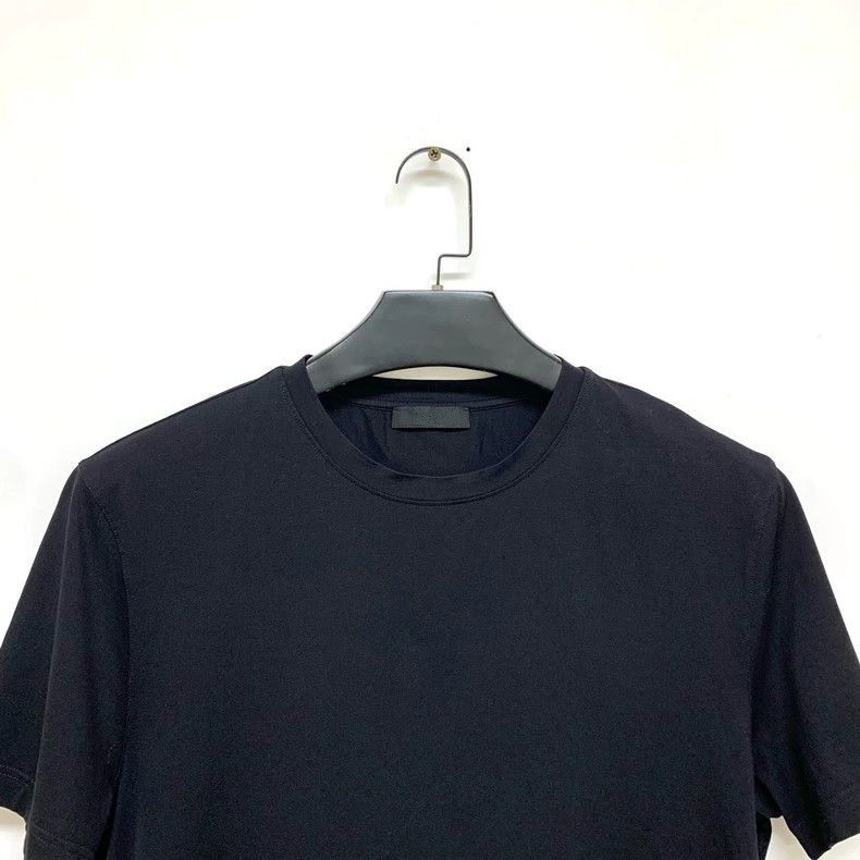 Prada Black Short Sleeve T-Shirt from Prada Size US L / EU 52-54 / 3 - 8 Thumbnail