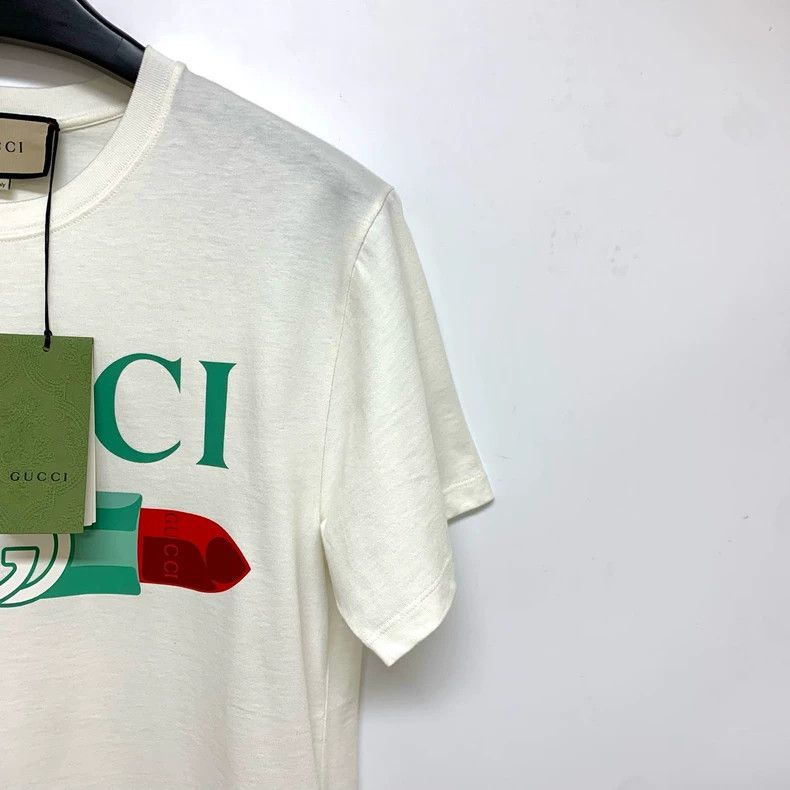 Gucci Gucci White Short Sleeve T-Shirt Size US XS / EU 42 / 0 - 5 Thumbnail