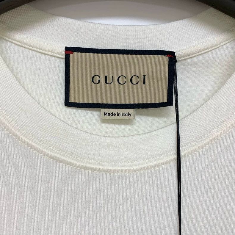 Gucci Gucci White Short Sleeve T-Shirt Size US XS / EU 42 / 0 - 3 Thumbnail