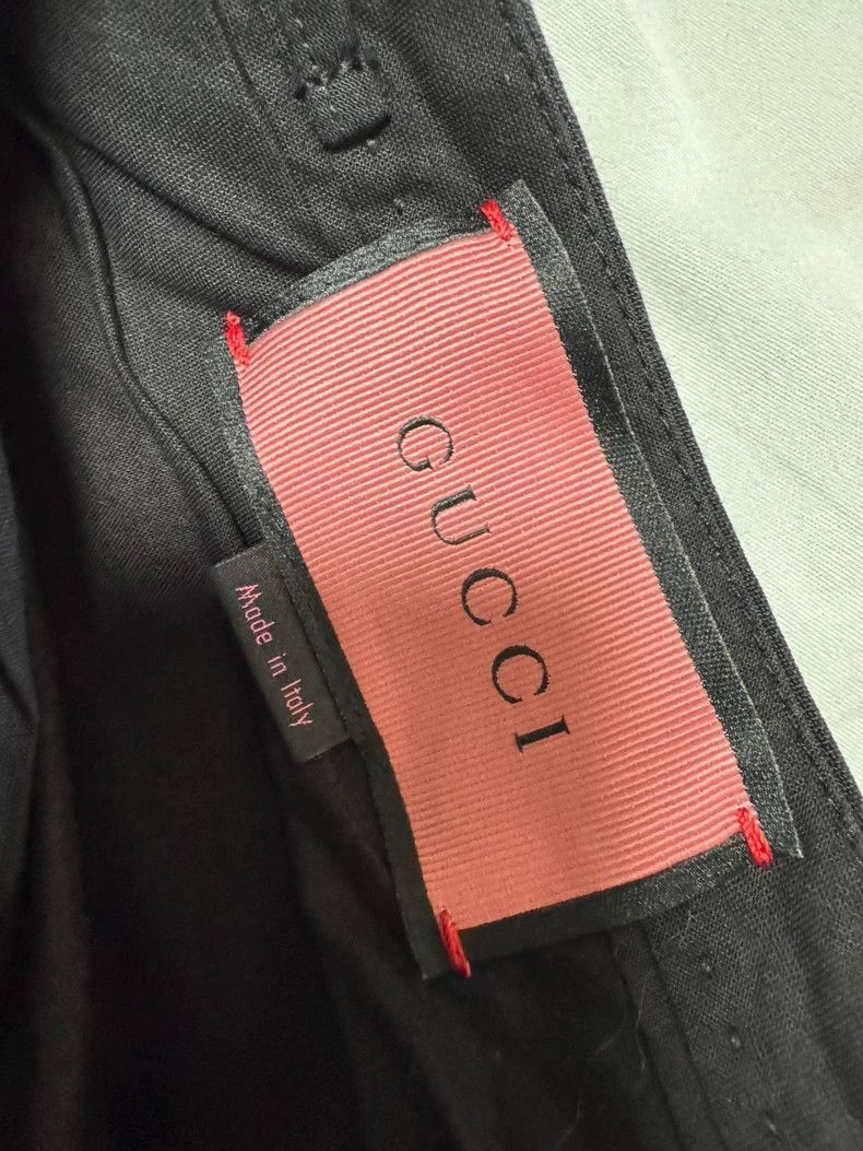 Gucci Gucci Men's Casual Pants in Black Size US 30 / EU 46 - 6 Thumbnail