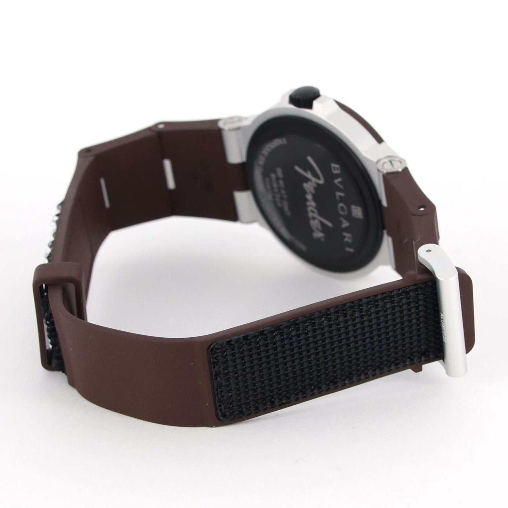 Bvlgari BVLGARI Aluminium GMT Fender LIMITED BB40ATGMT 104117 Wristwatch Automatic Size ONE SIZE - 7 Thumbnail