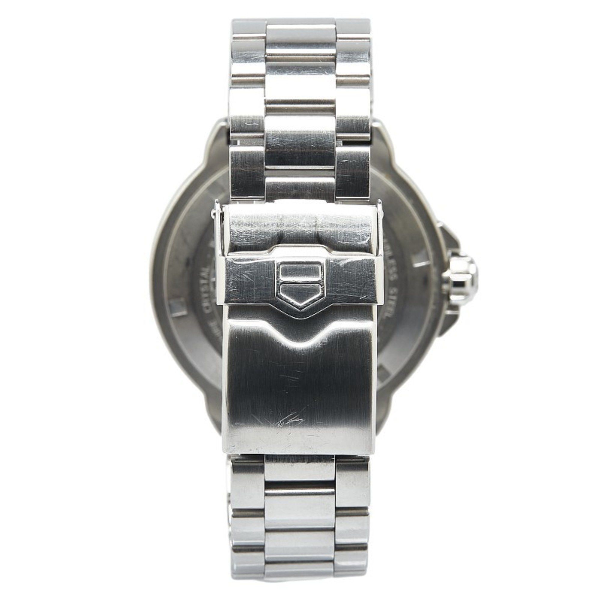 Tag Heuer TAG Heuer Formula 1 Grand Date Watch WAU1112 Quartz Black Dial Stainless Steel Men's HEUER Size ONE SIZE - 4 Thumbnail