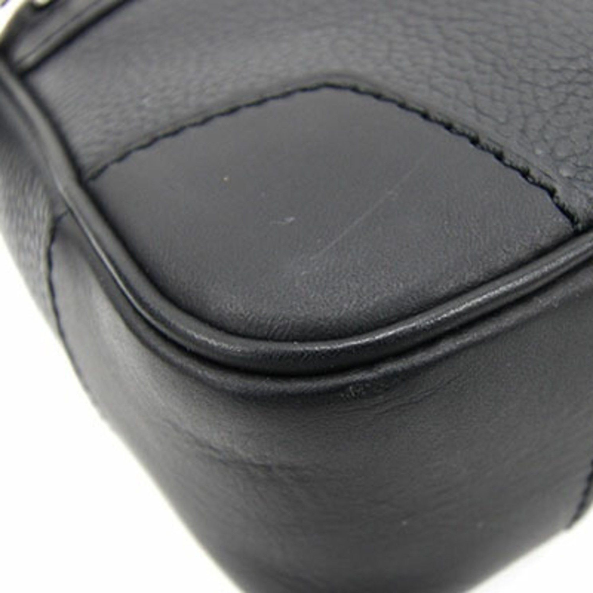 Alfred Dunhill Dunhill Boston Series Second Bag L3V390B Black Leather Clutch with Hand Strap Men's dunhill Size ONE SIZE - 4 Thumbnail