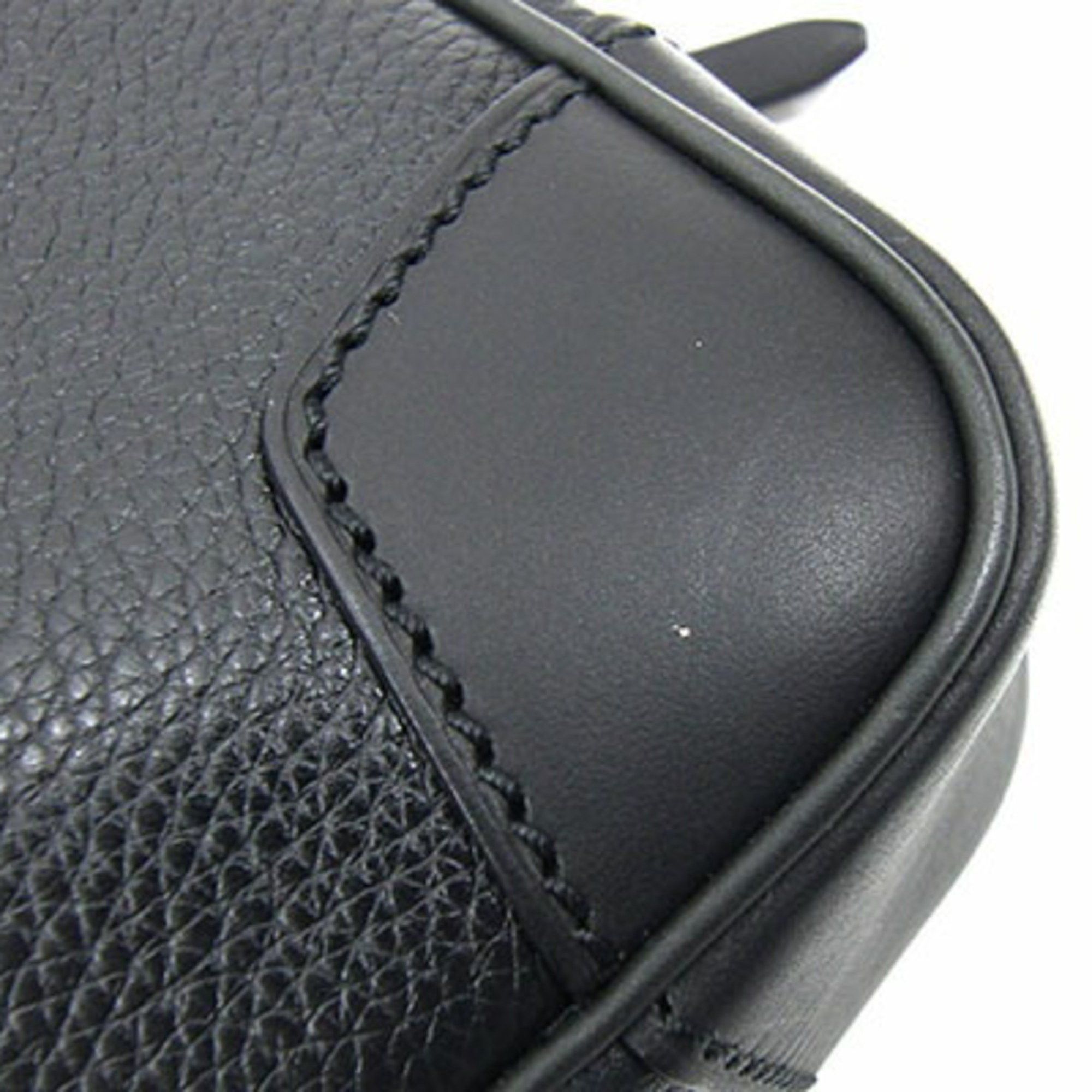 Alfred Dunhill Dunhill Boston Series Second Bag L3V390B Black Leather Clutch with Hand Strap Men's dunhill Size ONE SIZE - 6 Thumbnail