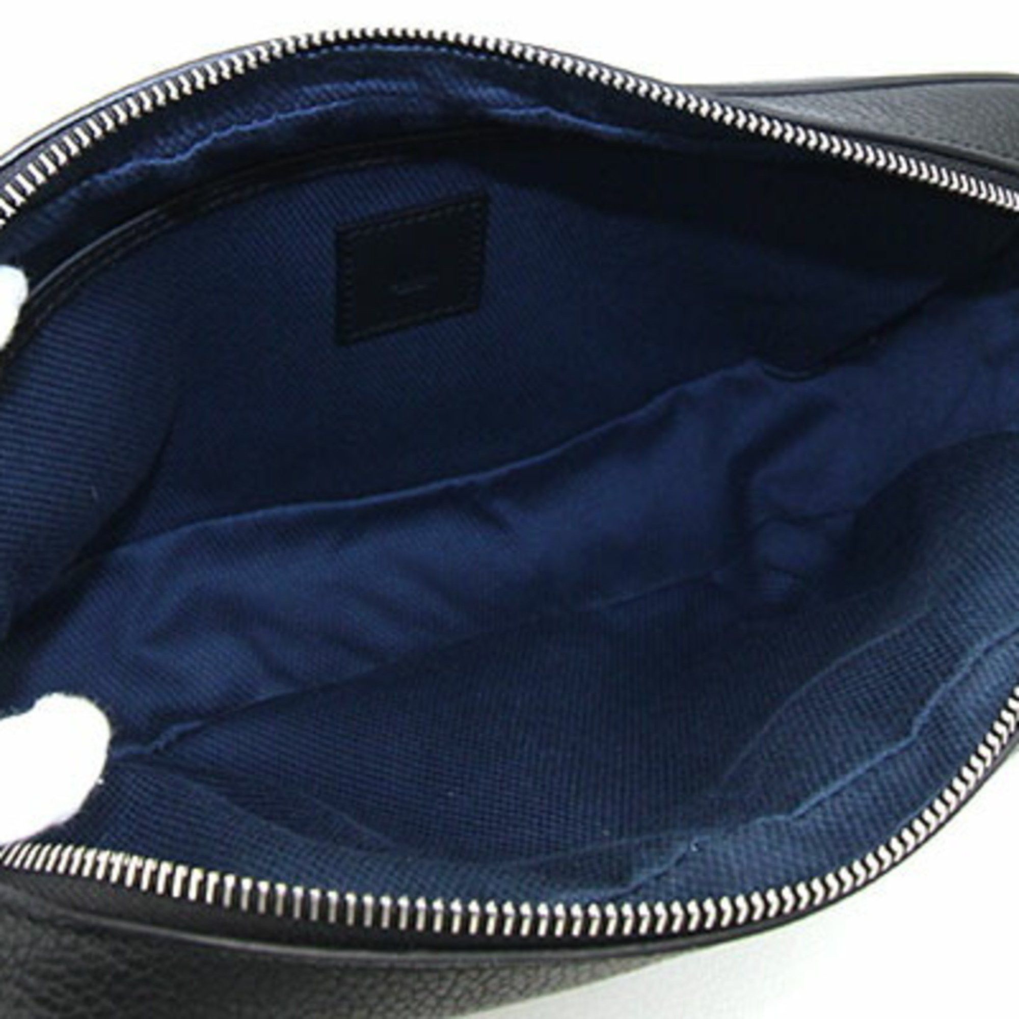 Alfred Dunhill Dunhill Boston Series Second Bag L3V390B Black Leather Clutch with Hand Strap Men's dunhill Size ONE SIZE - 3 Thumbnail
