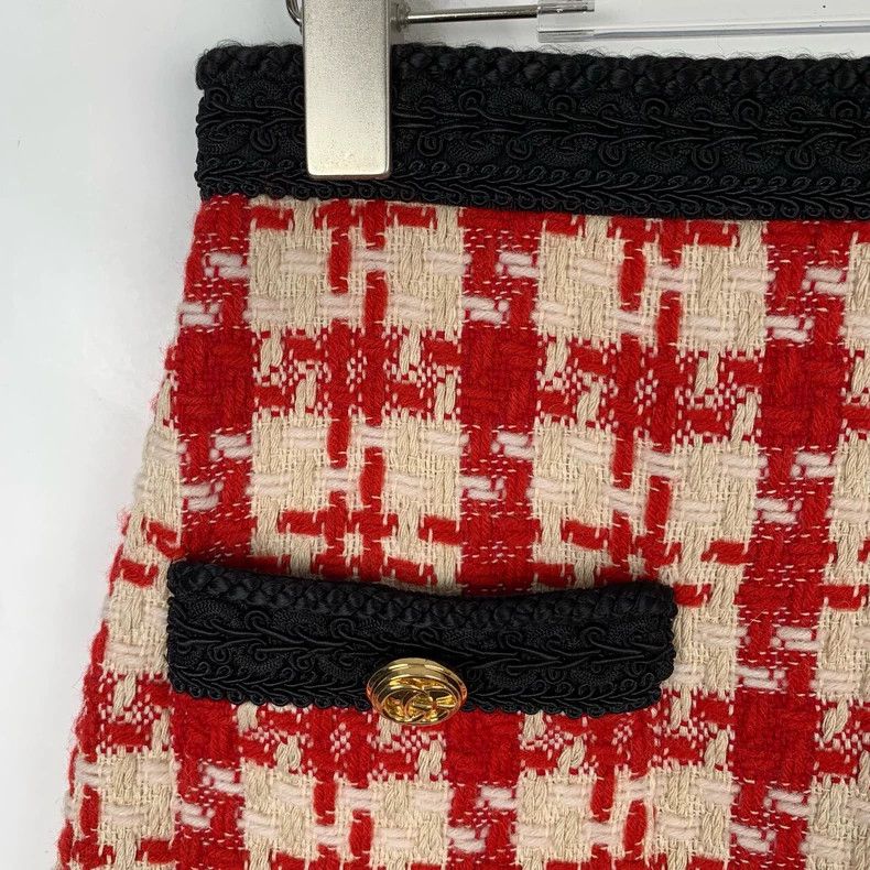 Gucci Gucci Wool Blend A-Line Skirt Size US 31 - 3 Thumbnail