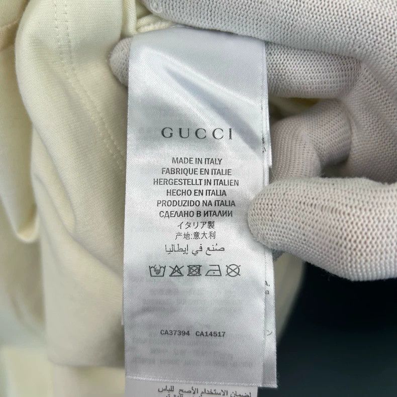 Gucci Gucci Embroidered Logo Tennis T-shirt Size US M / EU 48-50 / 2 - 4 Thumbnail