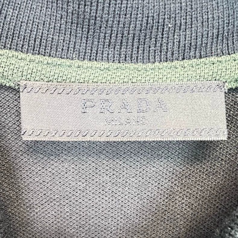 Prada PRADA Black Short Sleeve Polo Shirt Size US S / EU 44-46 / 1 - 3 Thumbnail