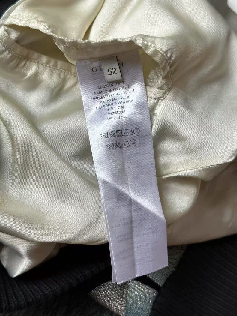 Gucci Gucci Embroidered Bomber Jacket Size US L / EU 52-54 / 3 - 5 Thumbnail