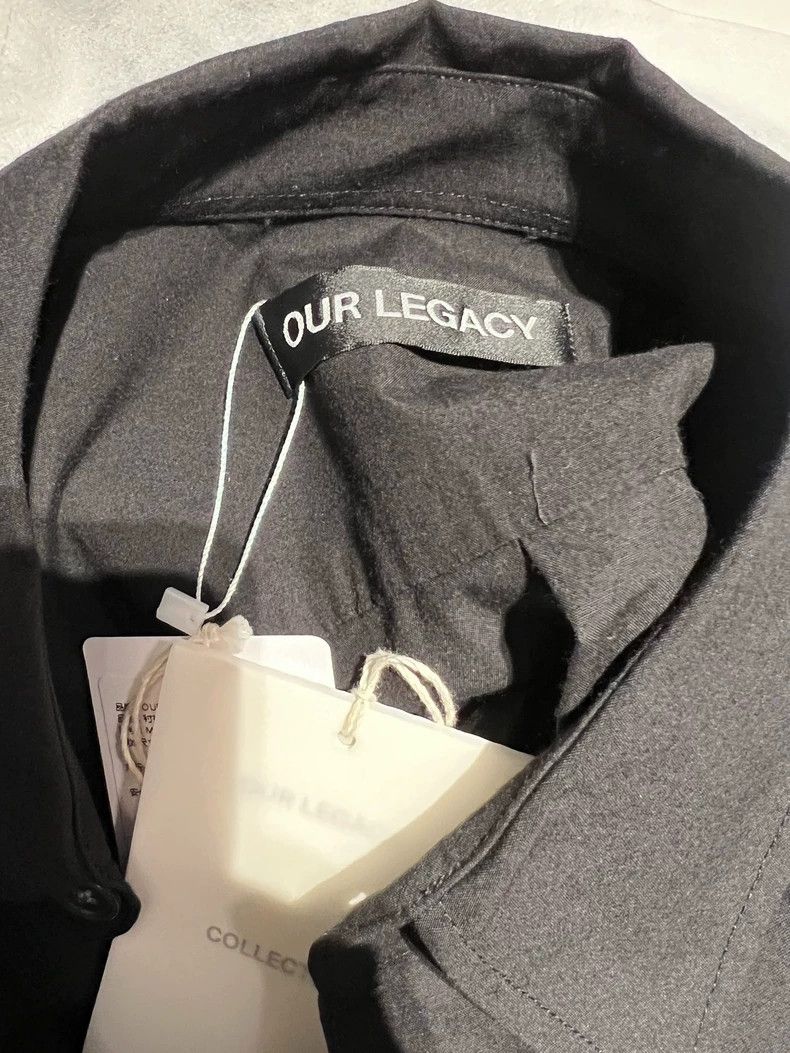 Our Legacy Our Legacy Classic Black Shirt Size US M / EU 48-50 / 2 - 2 Thumbnail