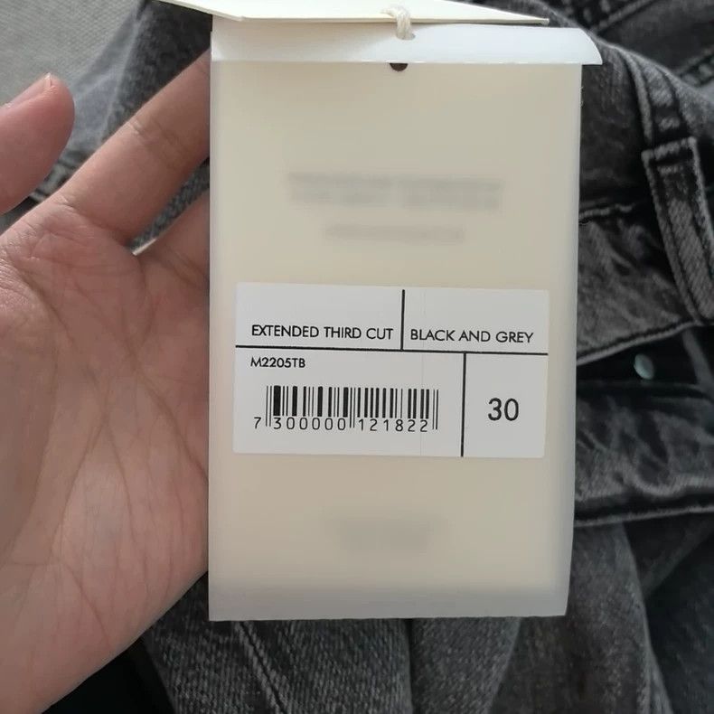 Our Legacy Our Legacy Patchwork Denim Pants Size US 30 / EU 46 - 6 Thumbnail