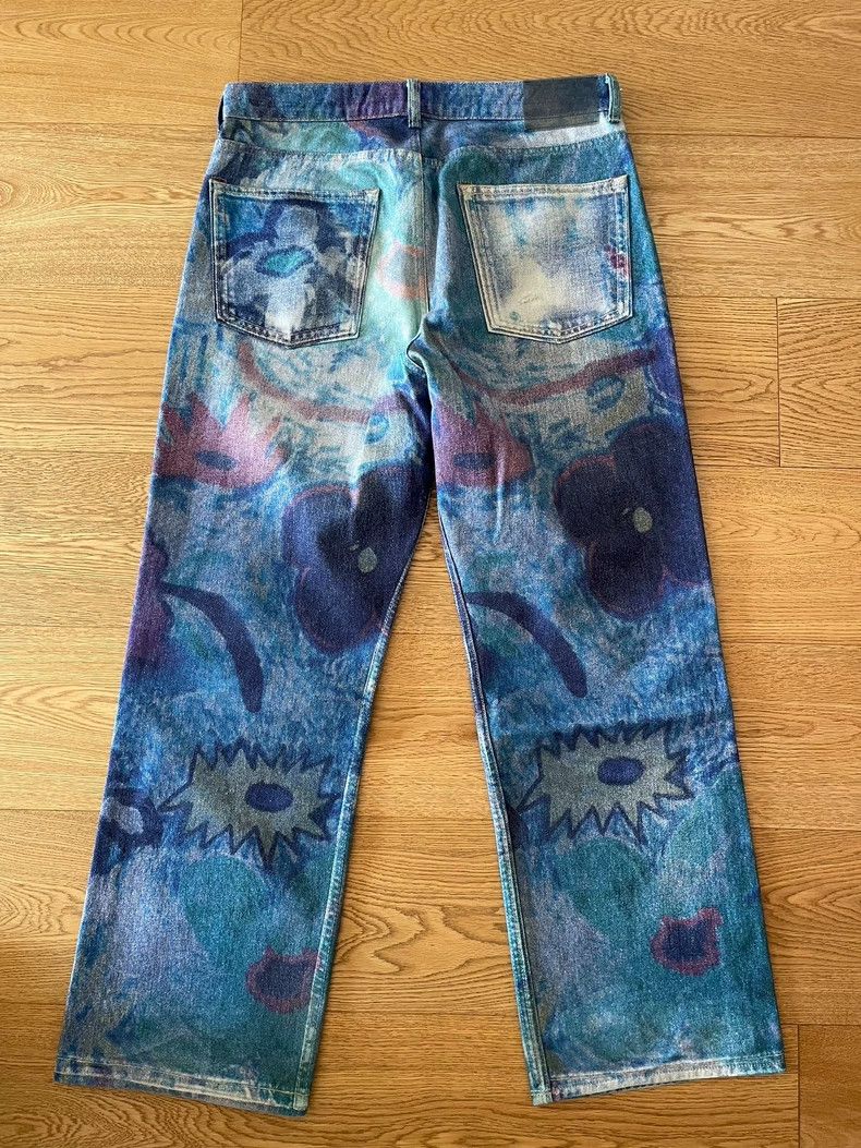 Our Legacy Our Legacy Denim Pants with Unique Print Size US 32 / EU 48 - 4 Thumbnail