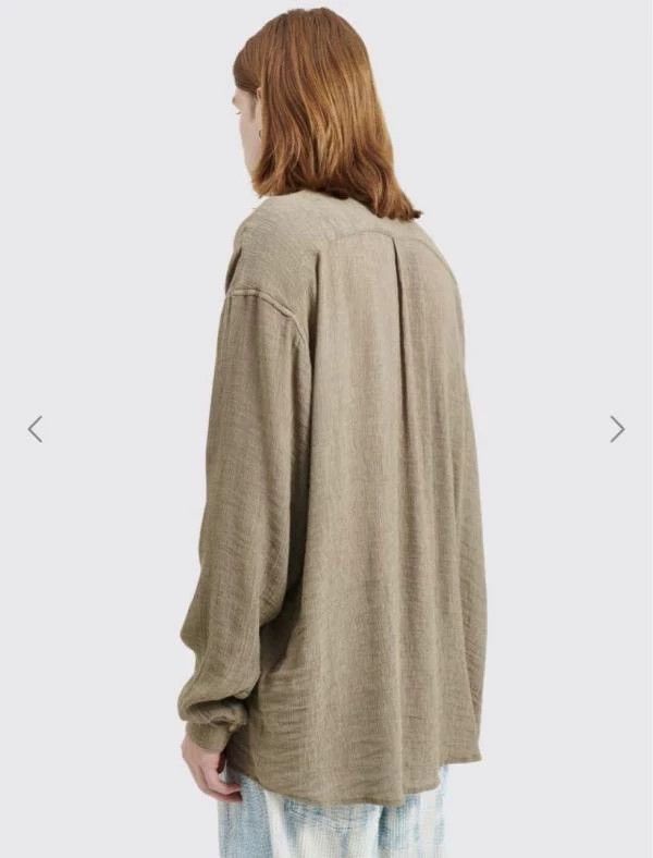 Our Legacy OUR LEGACY INITIAL SHIRT Muck Ruffle Size US M / EU 48-50 / 2 - 2 Thumbnail