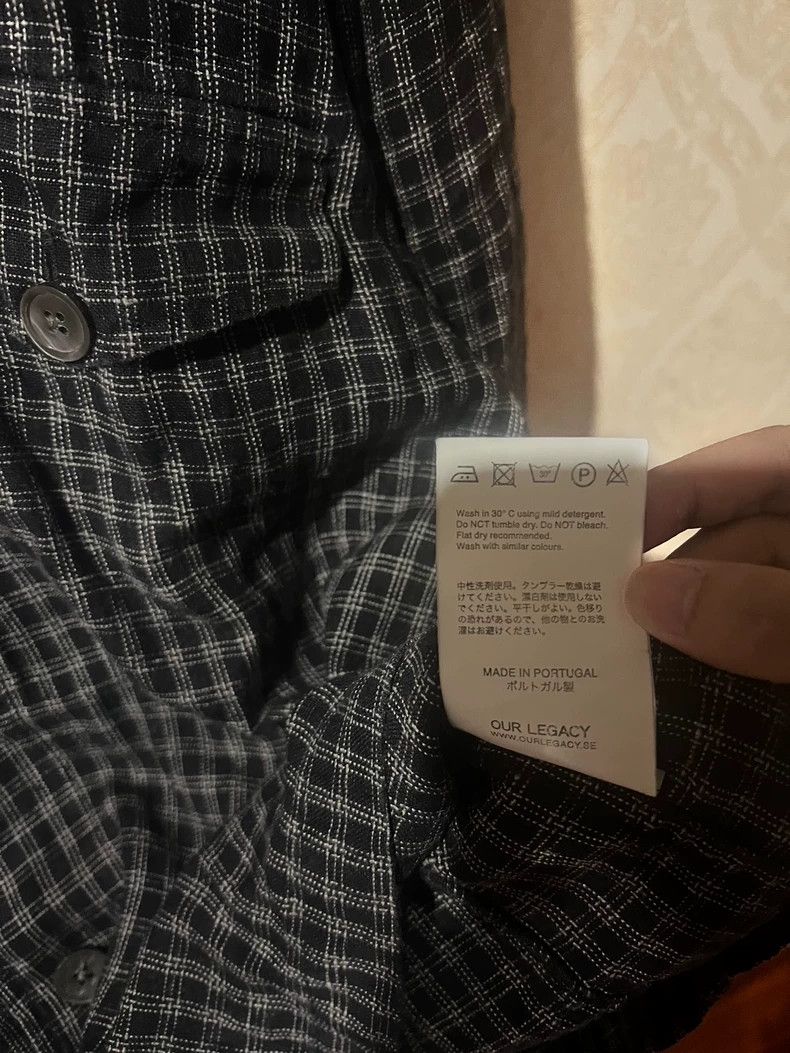 Dark Blue Plaid Shirt Jacket