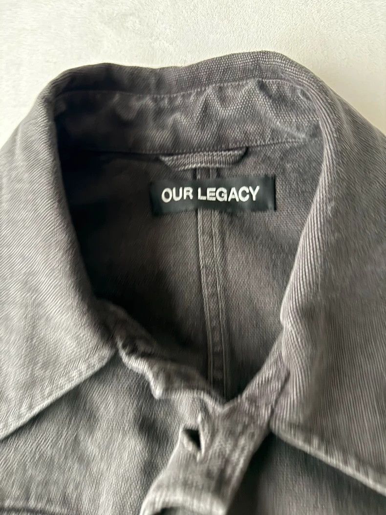 Our Legacy Our Legacy Washed Gray Utility Jacket Size US L / EU 52-54 / 3 - 2 Thumbnail