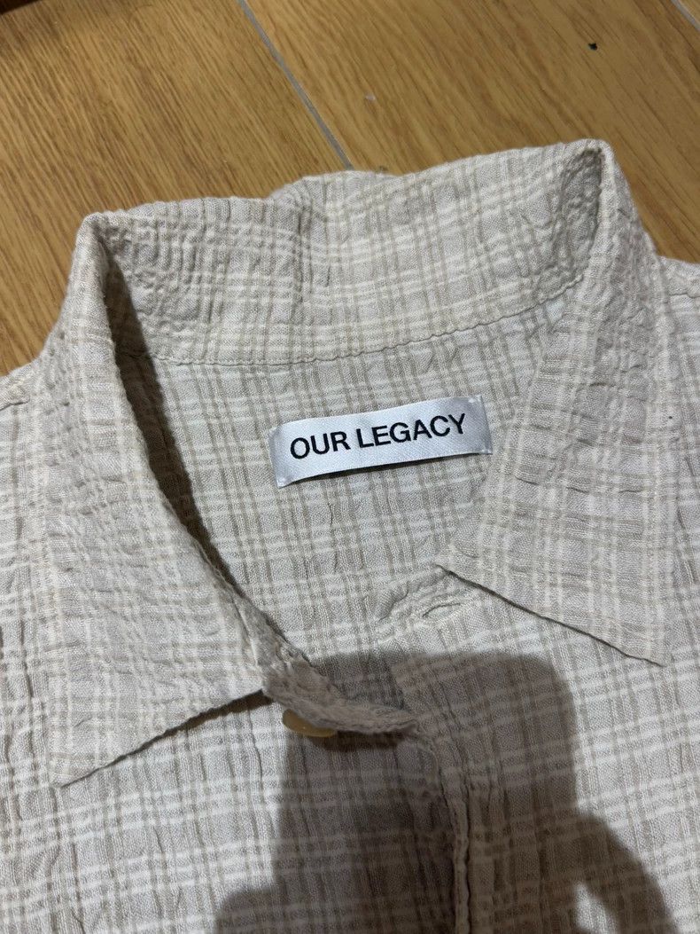Our Legacy Our Legacy Classic Check Short Sleeve Shirt Size US M / EU 48-50 / 2 - 2 Thumbnail