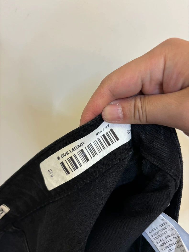 Our Legacy Rare Lightning Embroidered Denim Pants Size US 33 - 7 Thumbnail