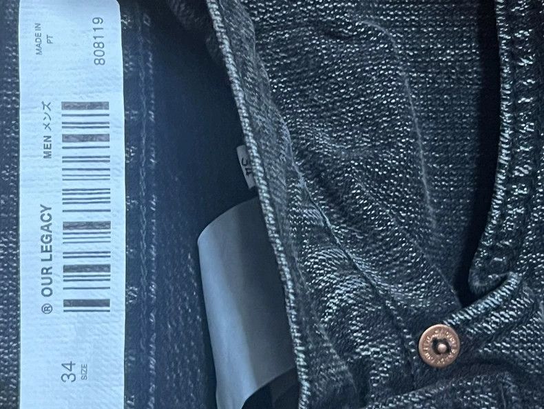 Our Legacy Our Legacy Formal Cut Jeans 34 Size Size US 34 / EU 50 - 4 Thumbnail