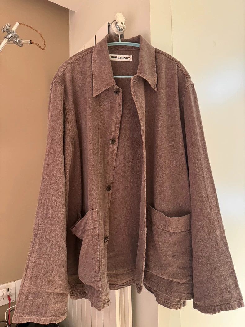 Our Legacy Our Legacy Vintage-Style Cotton-Linen Jacket Size US M / EU 48-50 / 2 - 2 Thumbnail
