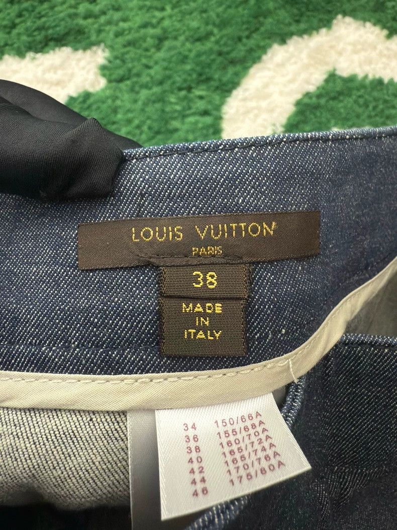 Louis Vuitton Louis Vuitton Denim Skirt Size US 38 / EU 54 - 4 Thumbnail