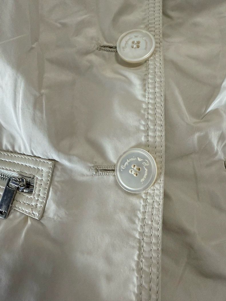 Emporio Armani Armani Windbreaker Jacket in Beige Size US M / EU 48-50 / 2 - 3 Thumbnail