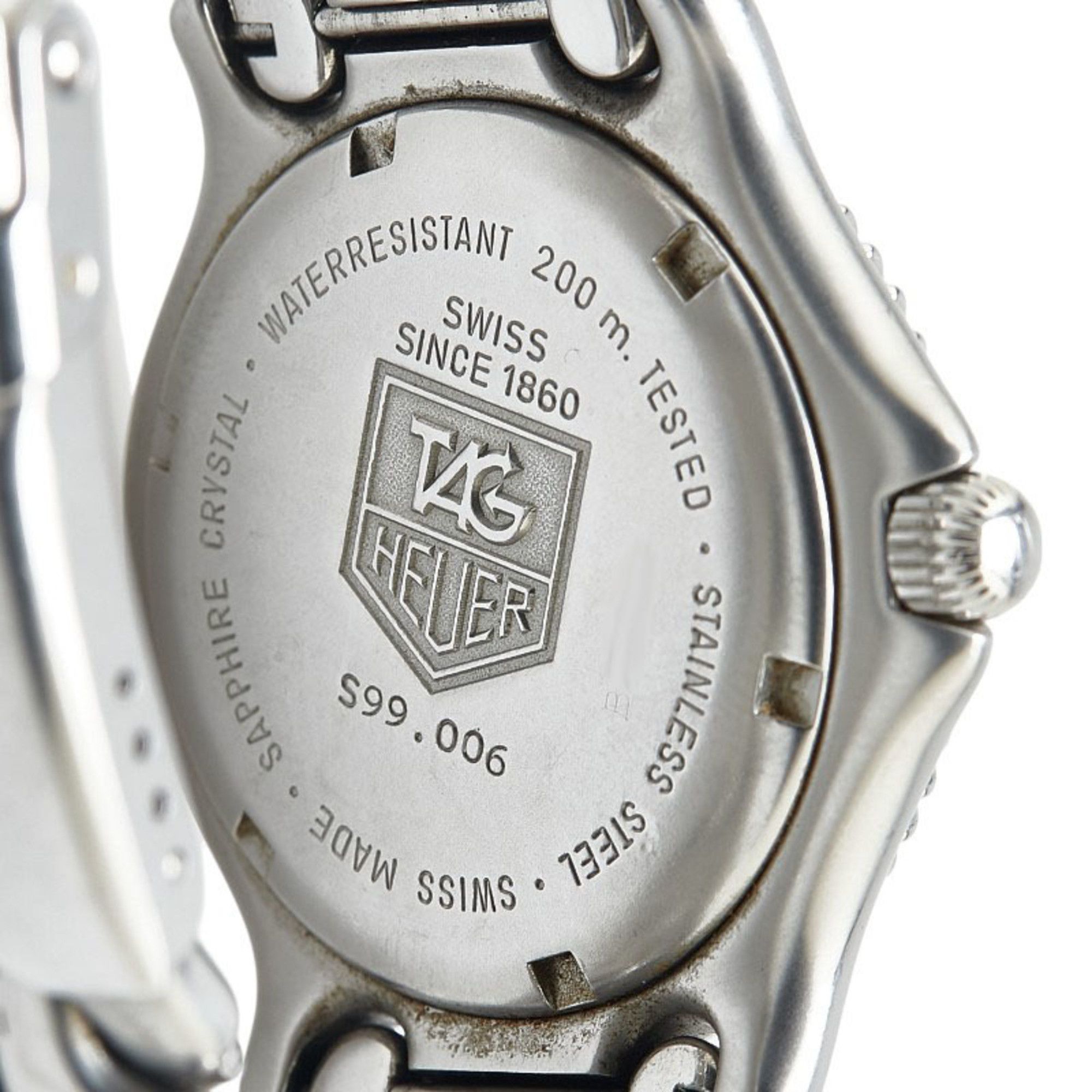 Tag Heuer TAG Heuer Professional Watch S99.006 Quartz White Dial Stainless Steel Men's HEUER Size ONE SIZE - 6 Thumbnail