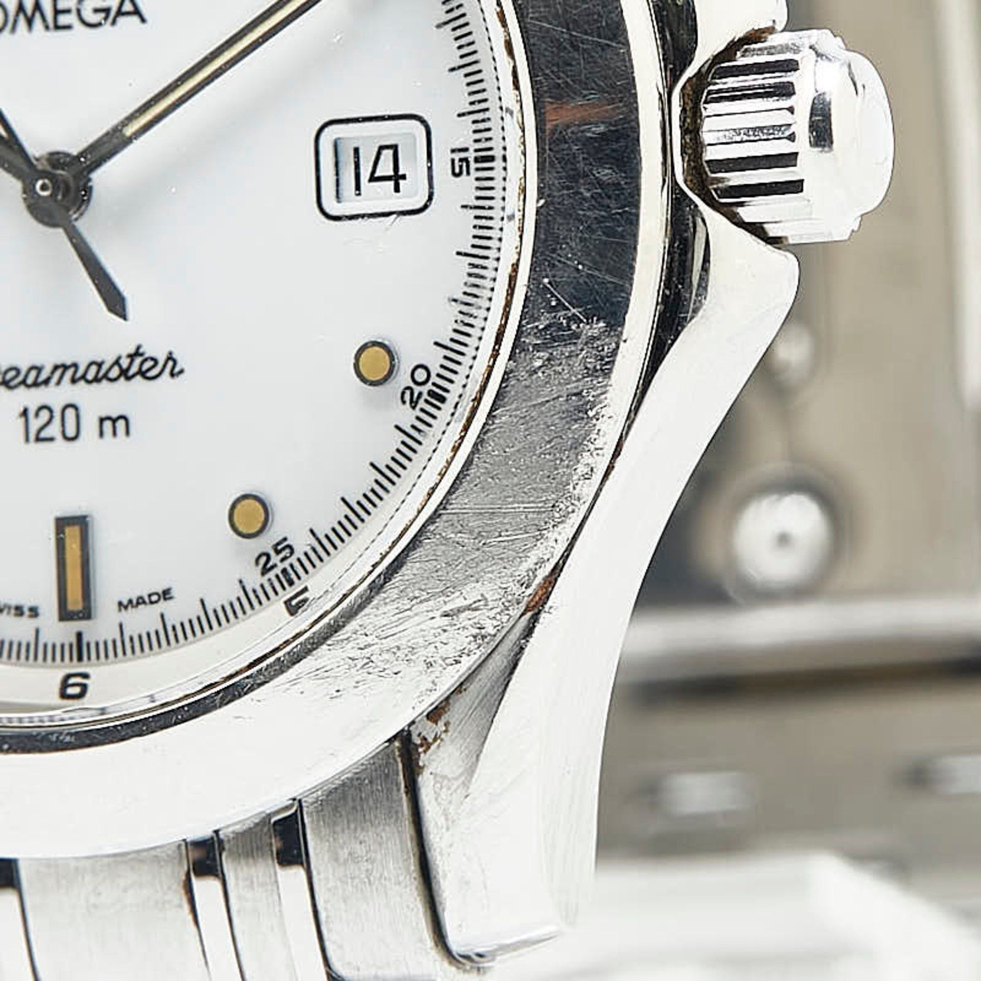 Omega OMEGA Seamaster 120 Watch 2511.20 Quartz White Dial Stainless Steel Men's Size ONE SIZE - 7 Thumbnail
