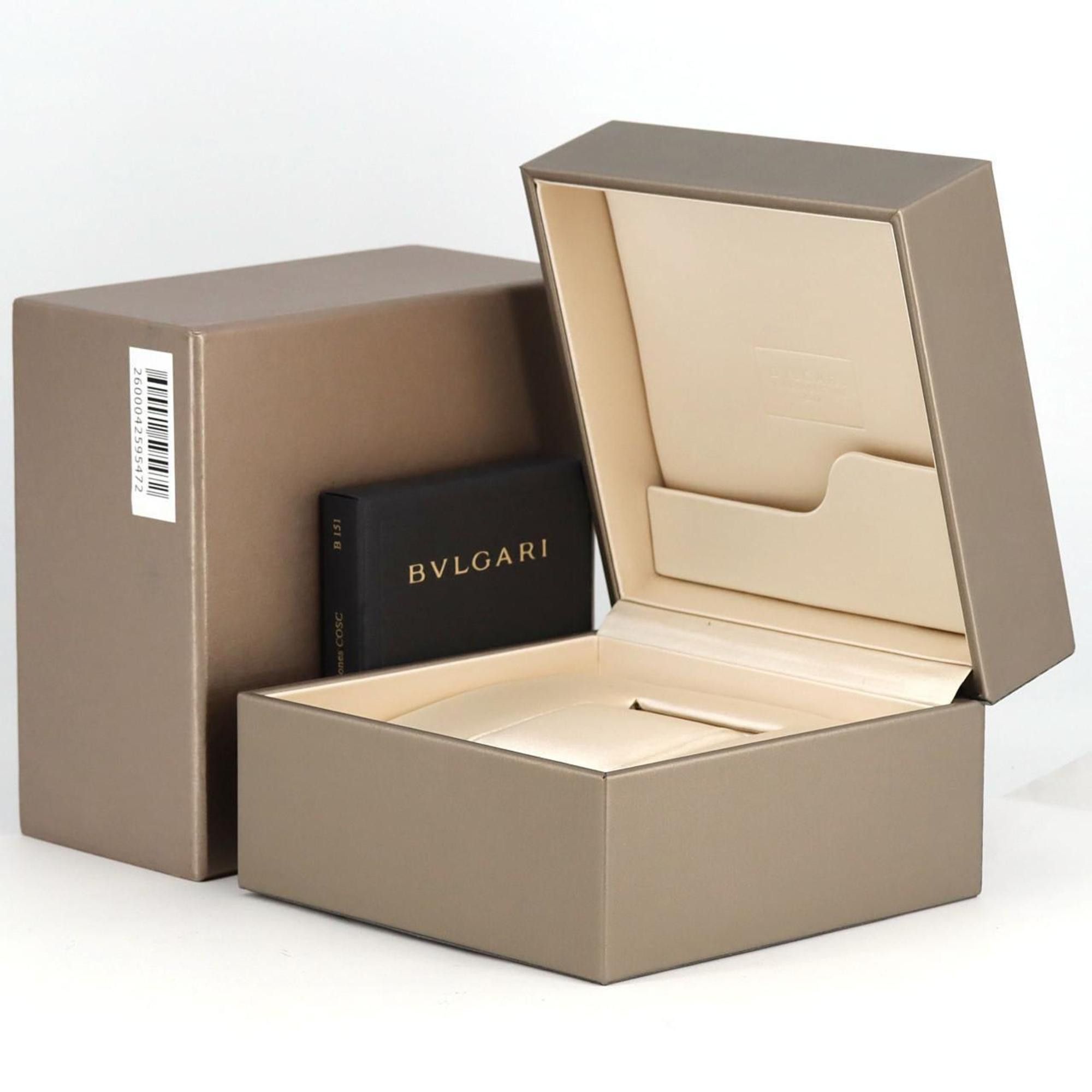 Bvlgari Bvlgari Diagono GMT DP42SGMT DP42C14SSDGMT SS Watch Automatic Size ONE SIZE - 8 Thumbnail