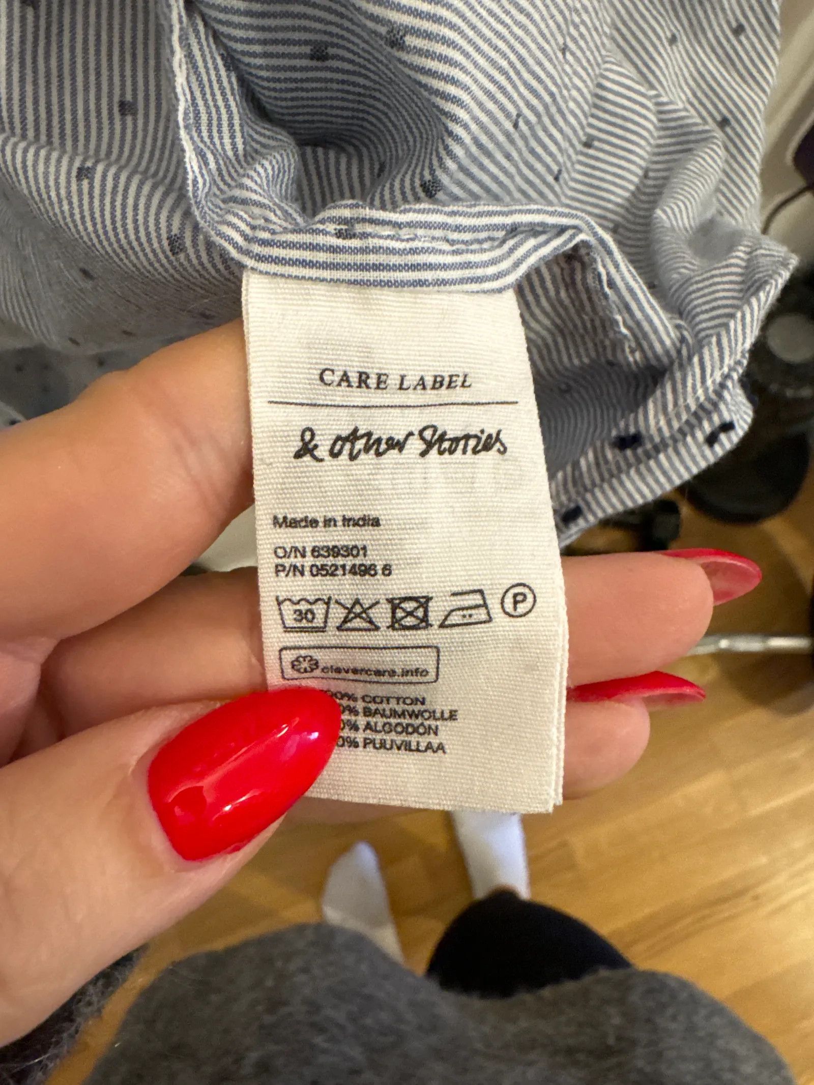 & Other Stories & Other Stories Blouse Size XS / US 0-2 / IT 36-38 - 3 Thumbnail