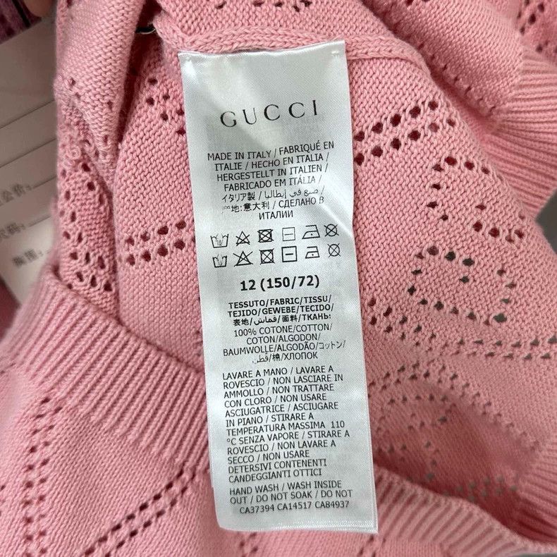 Gucci Pink Knit Sweater by Gucci Size US M / EU 48-50 / 2 - 5 Thumbnail