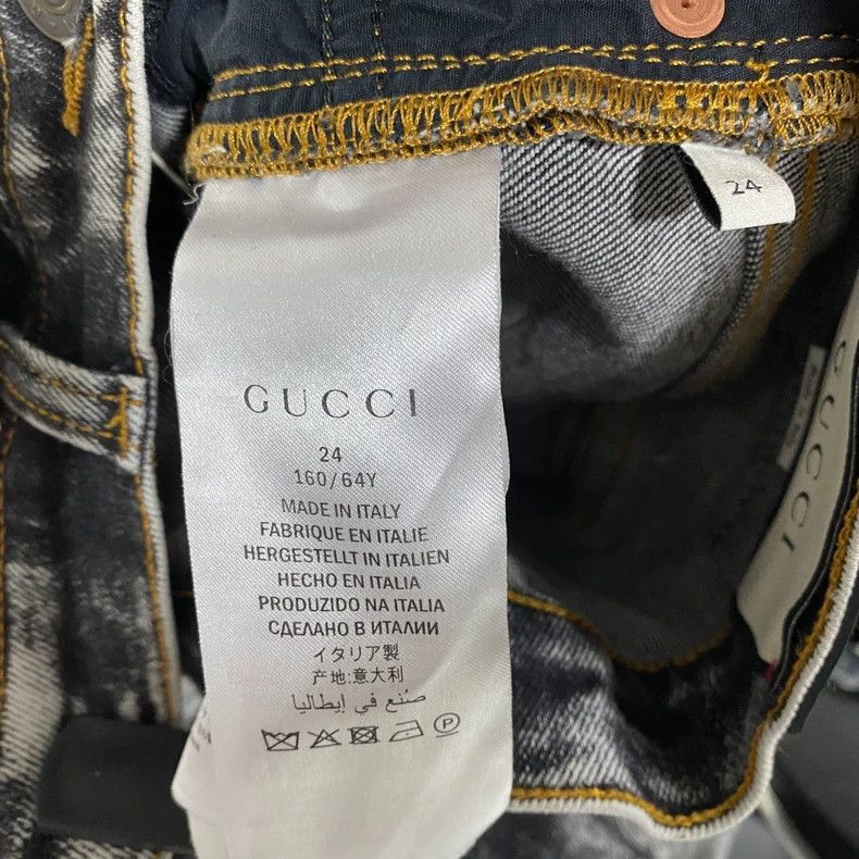Gucci Gucci Snowflake Denim Pants Size US 26 / EU 42 - 6 Thumbnail
