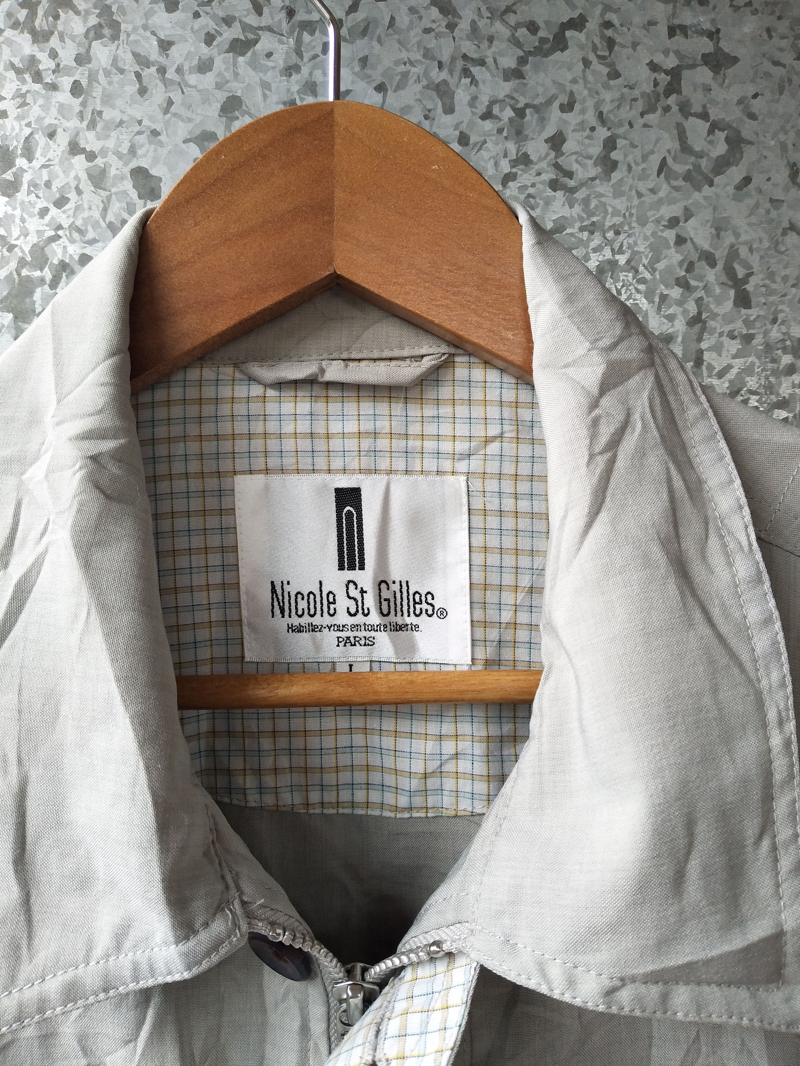 Nicole Club Nicole St Gilles Paris zipper jacket Size US L / EU 52-54 / 3 - 4 Thumbnail