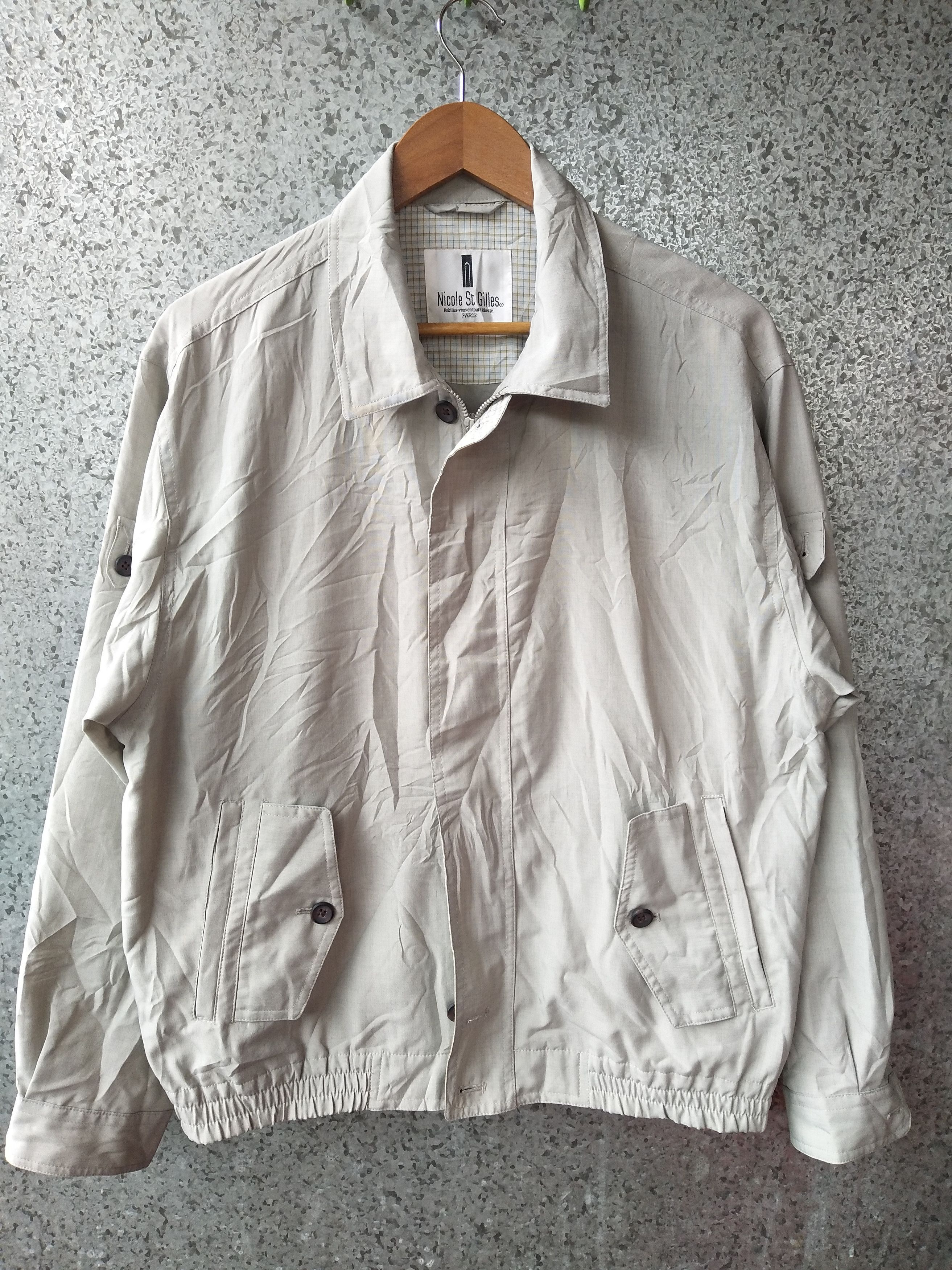 Nicole Club Nicole St Gilles Paris zipper jacket Size US L / EU 52-54 / 3 - 1 Thumbnail