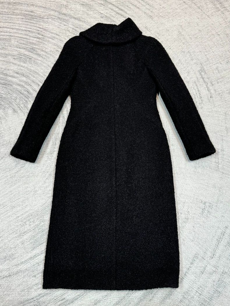 Gucci Black Alpaca Wool Coat by Gucci Size US M / EU 48-50 / 2 - 2 Thumbnail