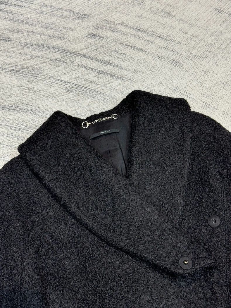 Gucci Black Alpaca Wool Coat by Gucci Size US M / EU 48-50 / 2 - 3 Thumbnail